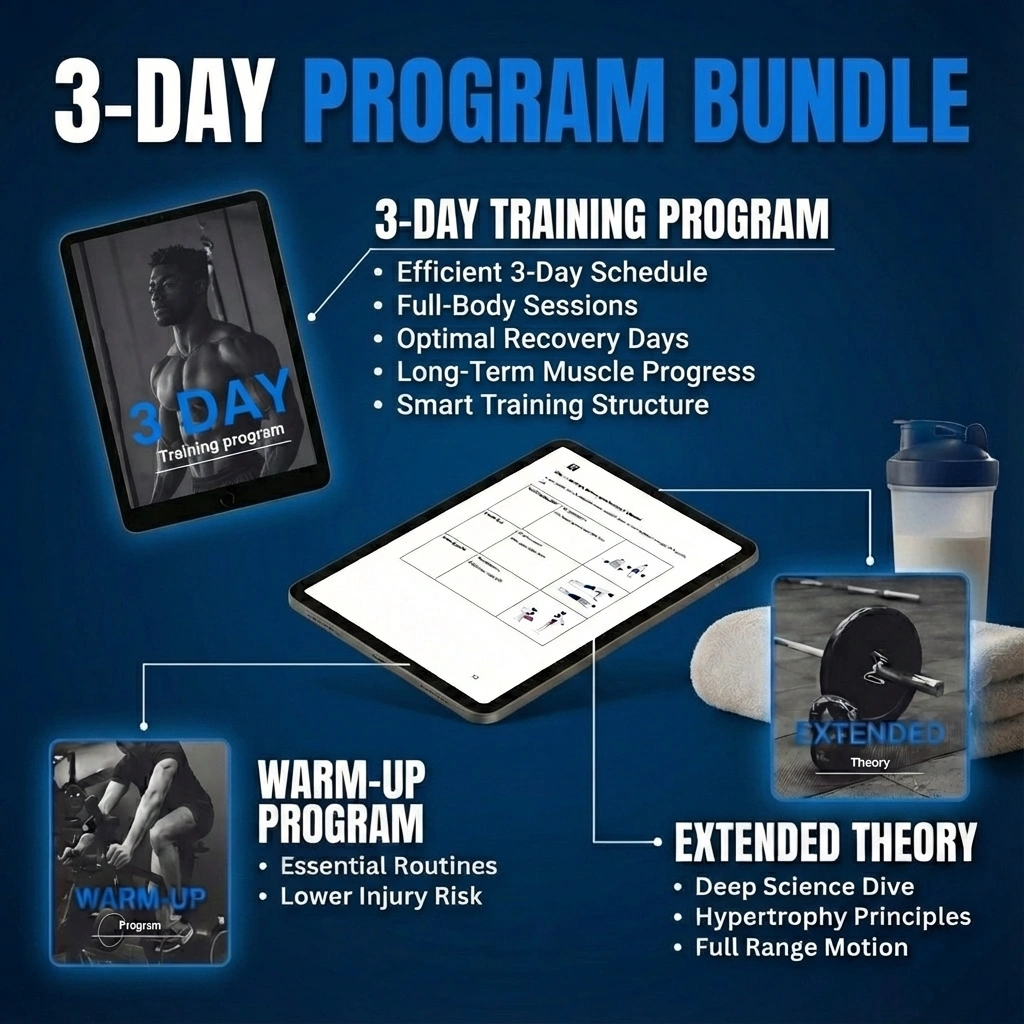 3-DAY WORKOUT SPLIT Bundle